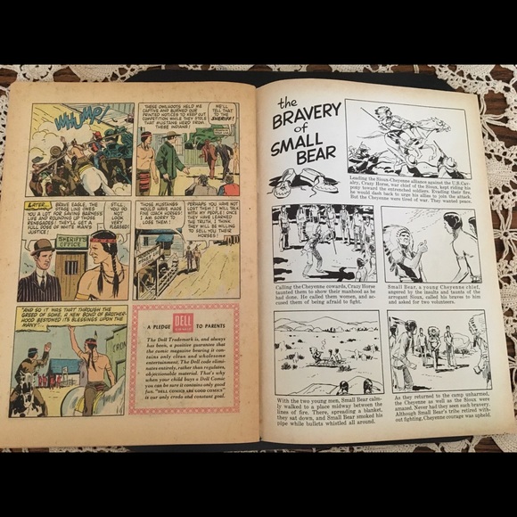 Vintage Brave Eagle Comic Book - Picture 7 of 7
